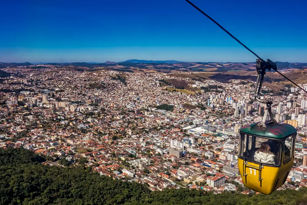 Vista de Poços de Caldas