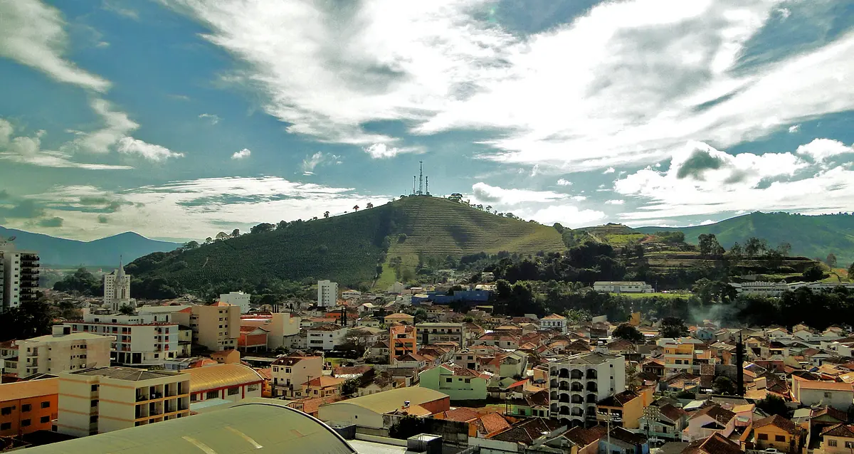 Vista de Santa Rita do Sapucaí